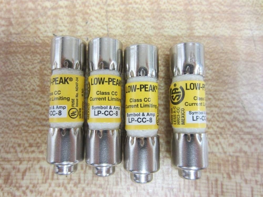 Bussmann LP-CC-8 Cooper Fuse LPCC8 (Pack of 4): Amazon.com